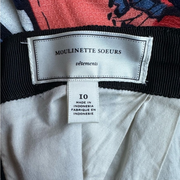 Anthropologie Moulinette Soeurs Fantastic Fields Poppy Pencil Skirt  Size 10 - Picture 9 of 10